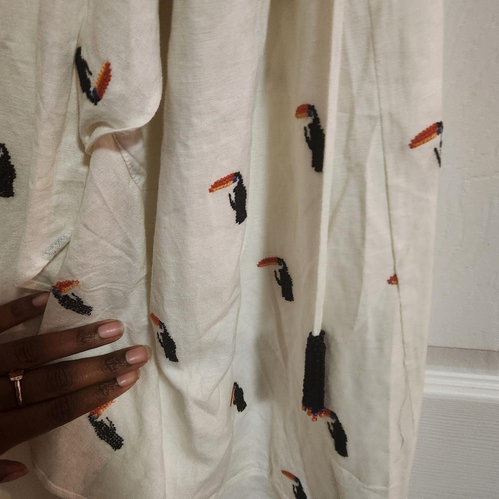 Farm Rio Toucan Wrap Dress - Picture 4 of 7